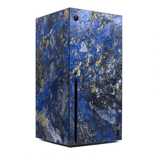 Gilded Ocean Marble Xbox Series X Skin