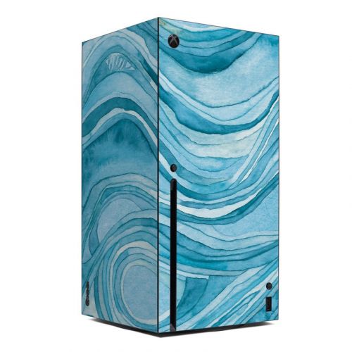 Ocean Blue Xbox Series X Skin