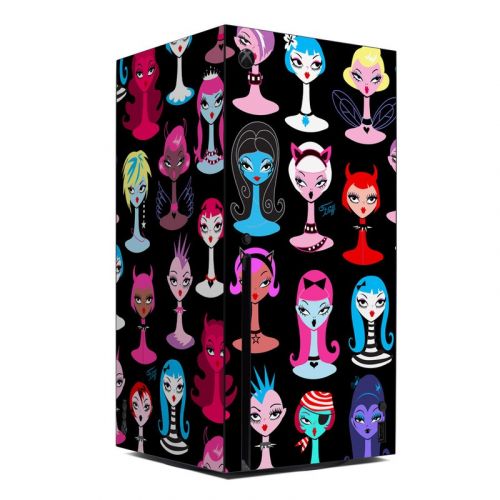 Punky Goth Dollies Xbox Series X Skin