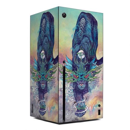 Spectral Cat Xbox Series X Skin