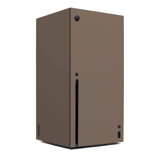 Solid State Flat Dark Earth Xbox Series X Skin