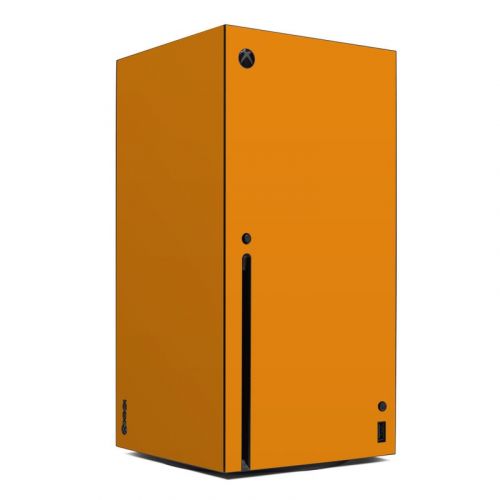 Solid State Orange Xbox Series X Skin