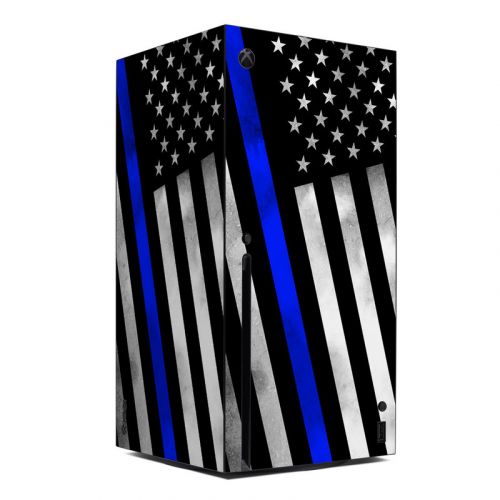 Thin Blue Line Hero Xbox Series X Skin