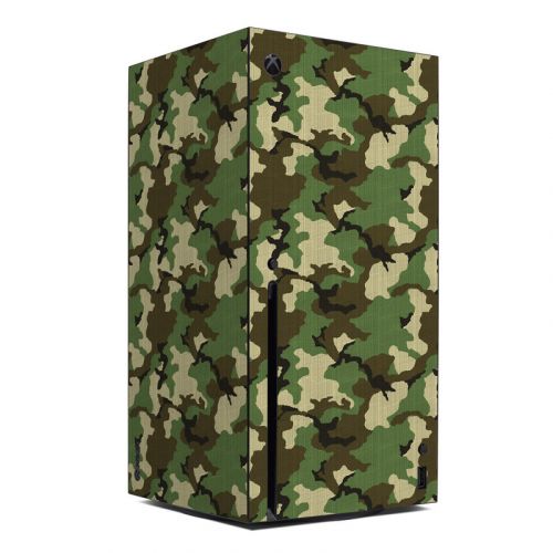 Woodland Camo Xbox Series X Skin