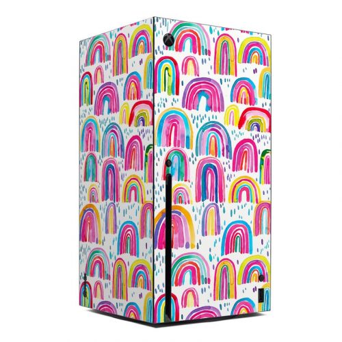 Watercolor Rainbows Xbox Series X Skin