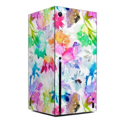 Watercolor Spring Memories Xbox Series X Skin