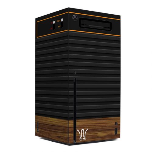 Wooden Gaming System Xbox Series X Skin