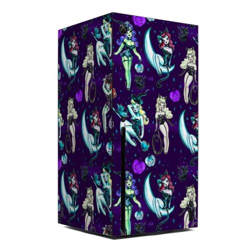 Witches and Black Cats Xbox Series X Skin