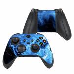 Blue Quantum Waves Xbox Series X Controller Skin