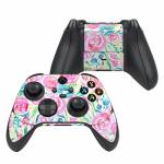 Watercolor Roses Xbox Series X Controller Skin