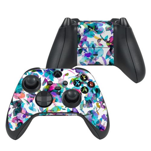 Aquatic Flowers Xbox Series X Controller Skin