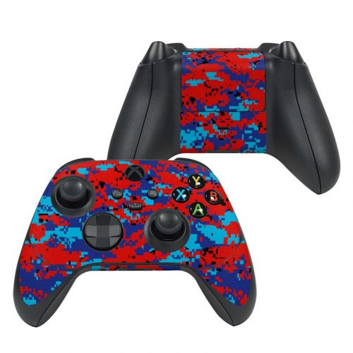 Digital Patriot Camo Xbox Series X Controller Skin