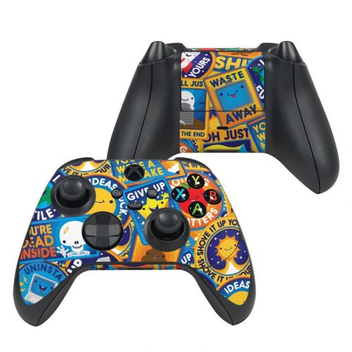 Eff Right Off Xbox Series X Controller Skin