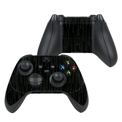 Matrix Style Code Xbox Series X Controller Skin