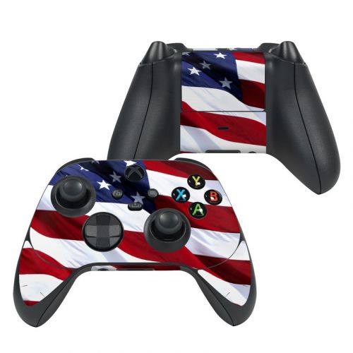 Patriotic Xbox Series X Controller Skin