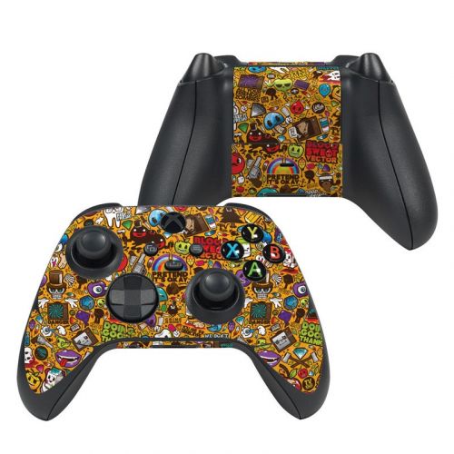 Psychedelic Xbox Series X Controller Skin