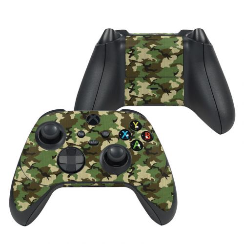 Woodland Camo Xbox Series X Controller Skin