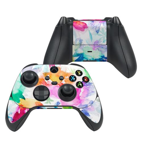 Watercolor Spring Memories Xbox Series X Controller Skin