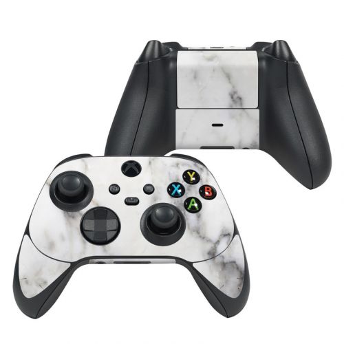 White Marble Xbox Series X Controller Skin