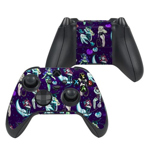 Witches and Black Cats Xbox Series X Controller Skin