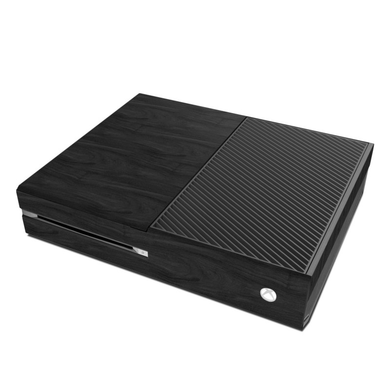 Xbox One Skin design of Black, Brown, Wood, Grey, Flooring, Floor, Laminate flooring, Wood flooring with black colors