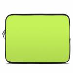 Solid State Lime Laptop Sleeve