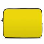 Solid State Yellow Laptop Sleeve