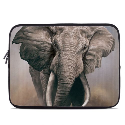 African Elephant Laptop Sleeve