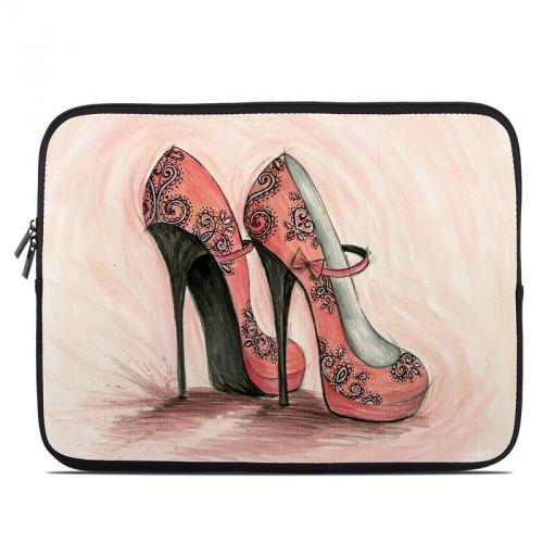 Coral Shoes Laptop Sleeve