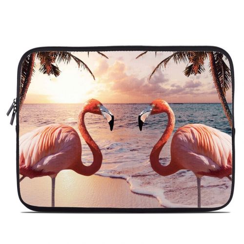 Flamingo Palm Laptop Sleeve