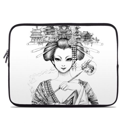 Geisha Sketch Laptop Sleeve