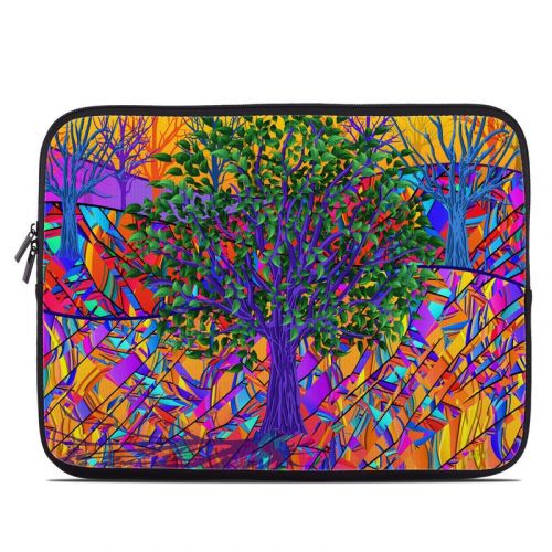 Stained Glass Tree Laptop Sleeve