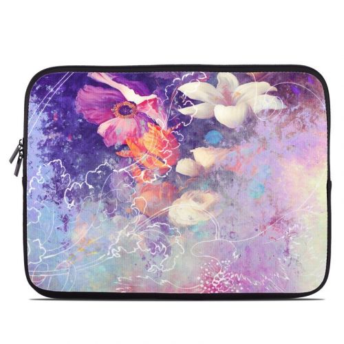 Sketch Flowers Lily Laptop Sleeve