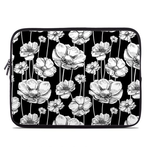 Striped Blooms Laptop Sleeve
