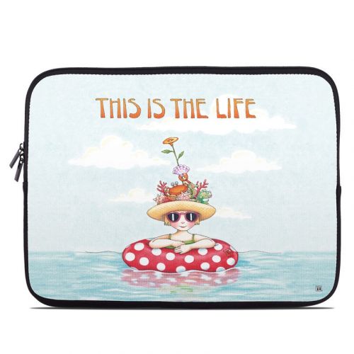 This Is The Life Laptop Sleeve