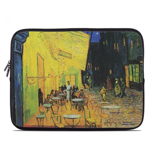 Cafe Terrace At Night Laptop Sleeve