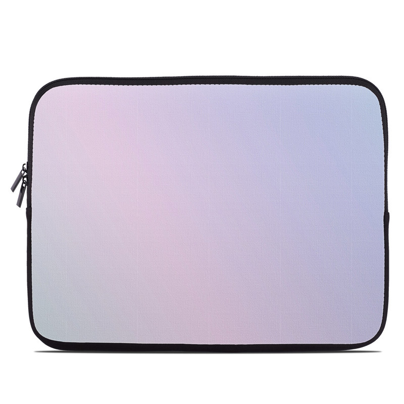 Laptop Sleeve design of White, Blue, Daytime, Sky, Atmospheric phenomenon, Atmosphere, Calm, Line, Haze, Fog, with pink, purple, blue colors