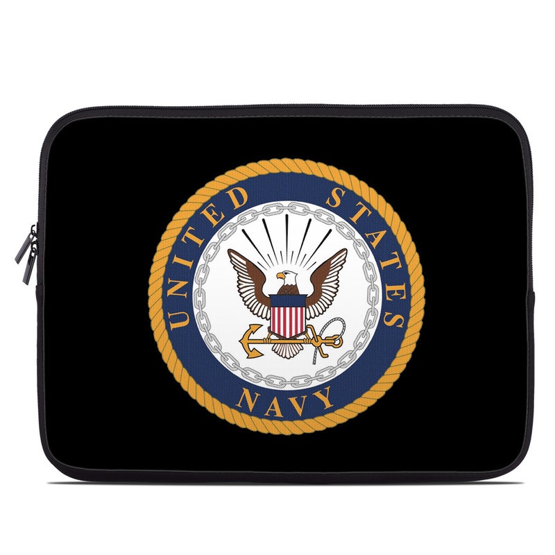 Laptop Sleeve design of Emblem, Badge, Symbol, Logo, Crest, Wing, Circle, Illustration, Fashion accessory, Graphics, with black, white, gray, green, orange, red colors