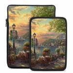 French Riviera Cafe Tablet Sleeve
