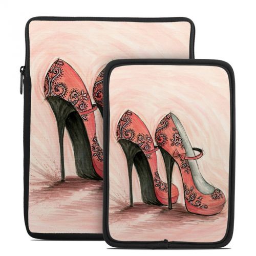 Coral Shoes Tablet Sleeve