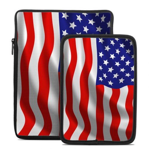 USA Flag Tablet Sleeve