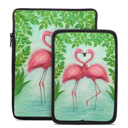 Flamingo Love Tablet Sleeve
