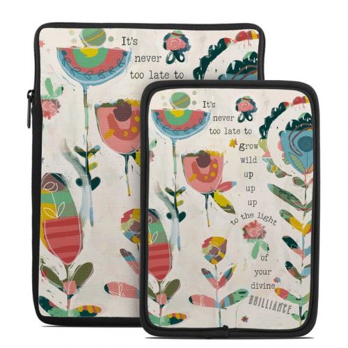 It's Never Too Late Tablet Sleeve