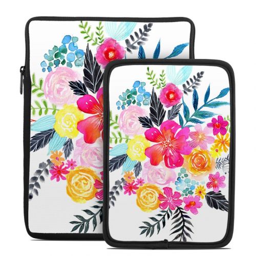 Pink Bouquet Tablet Sleeve