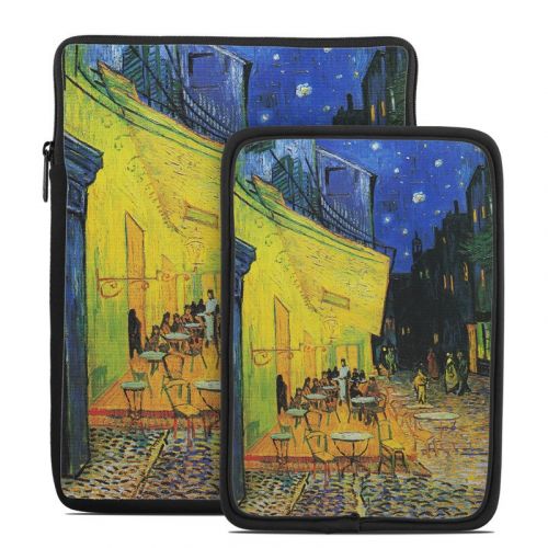 Cafe Terrace At Night Tablet Sleeve