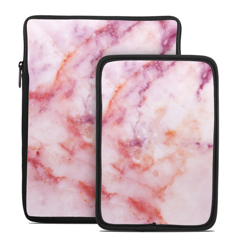 Tablet Sleeve design of Pink, Skin, Flesh, Textile, Fur with pink, red, white, purple, orange colors