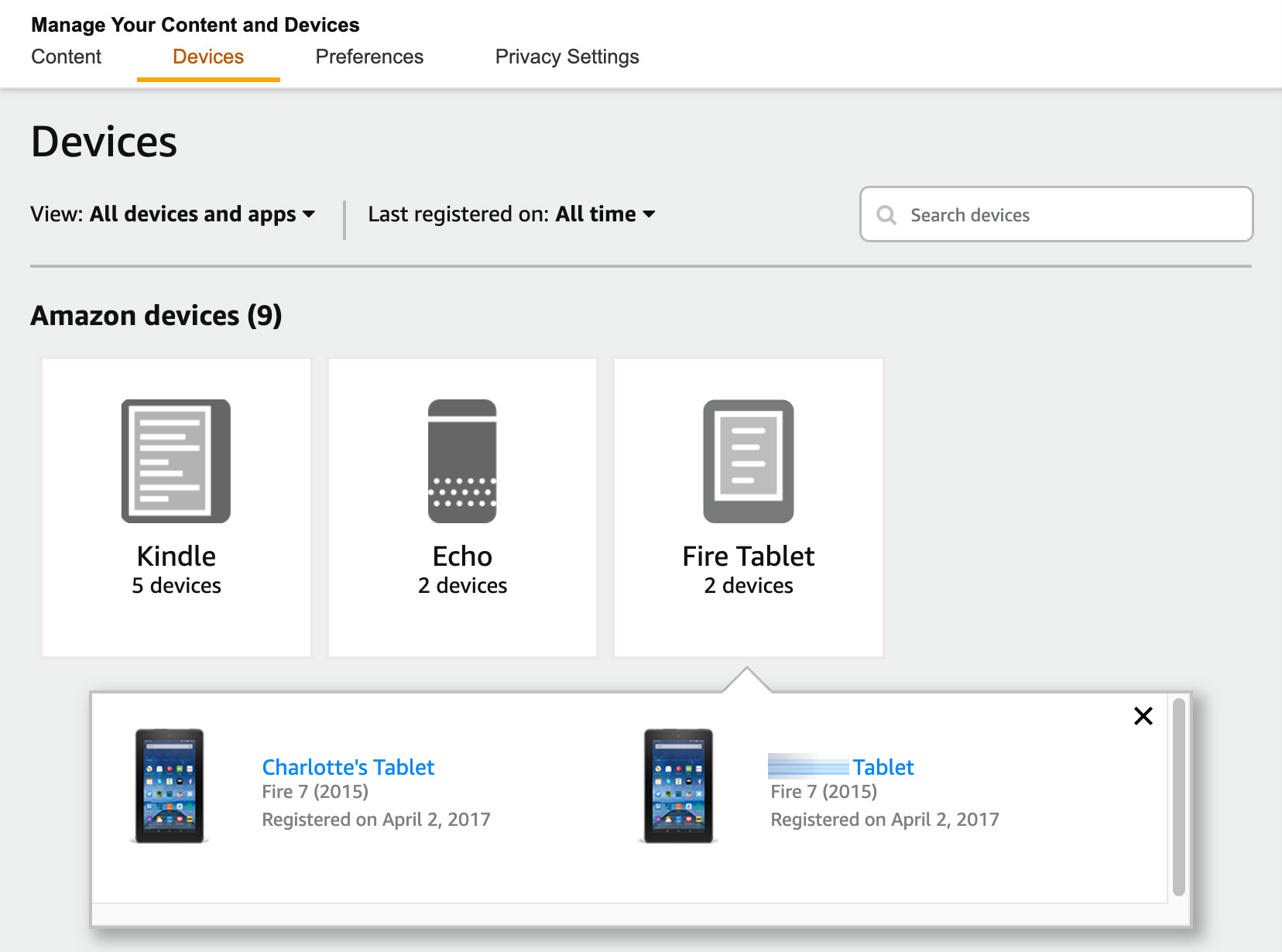 List Amazon Fire devices on Amazon