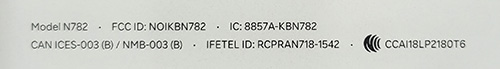 Kobo model number in settings